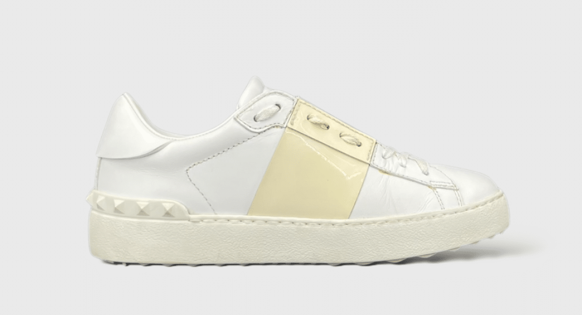 0000000467 Valentino Open Blanc/Jaune 35