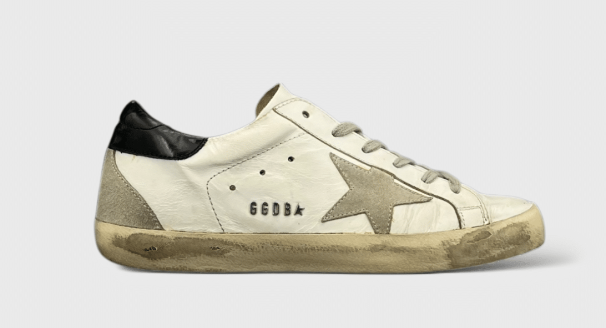 0000000559 Golden Goose Super Star Blanc/Noir 38