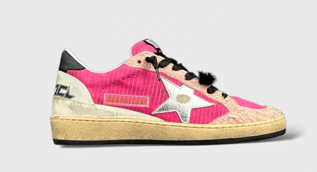 10437 Golden Goose Ball Star Rose/Noir/Argent 36