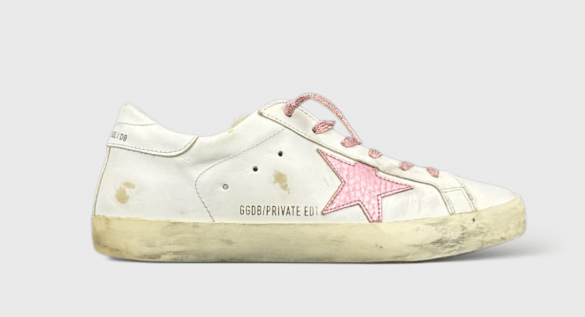10376 Golden Goose blanc/rose 39