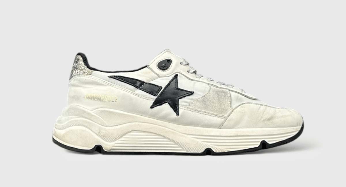 9748 Golden Goose Running blanc/bleu/argent 38