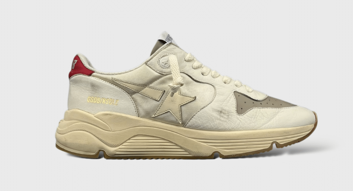 0000000538 Golden Goose Running Blanc/Rouge 42