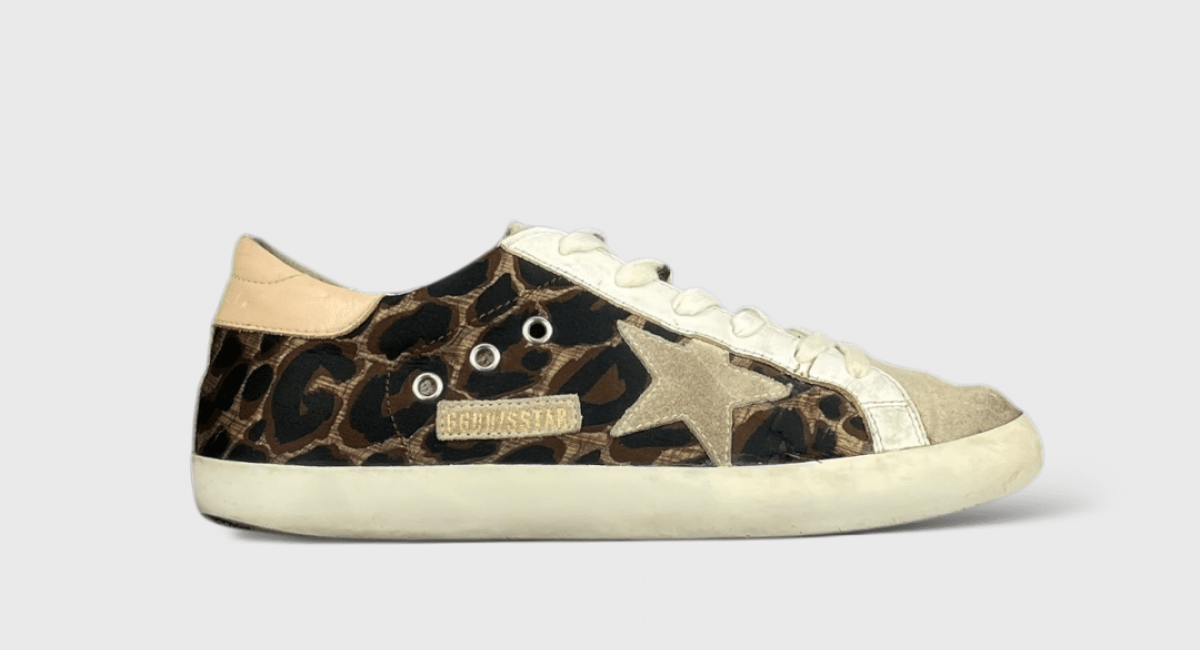 9540 Golden Goose Superstar Leopard/beige 40