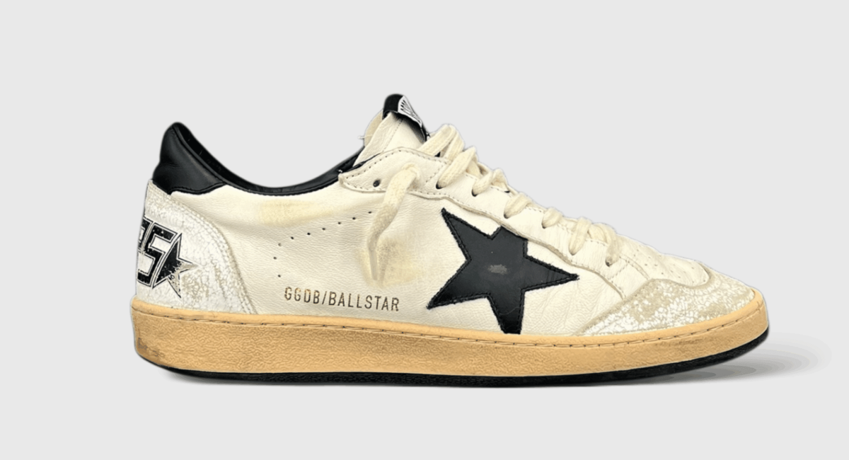 10494 Golden Goose Ball Star Blanche Noir 43