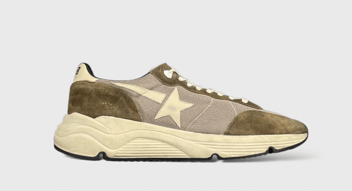 9542 Golden Goose Running Kaki/beige 46