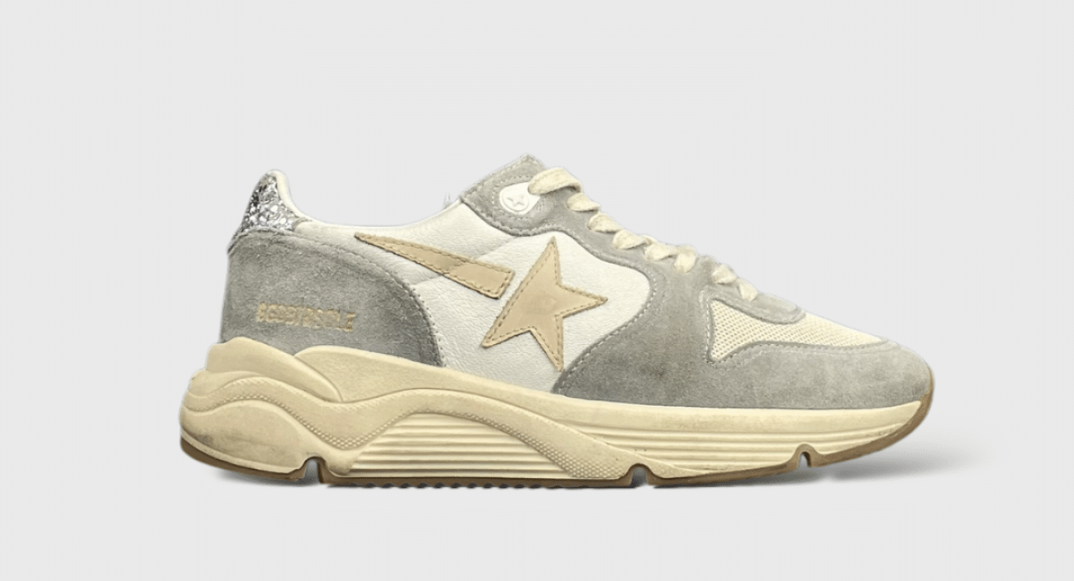 9559 Golden Goose Running gris/argent/beige 37