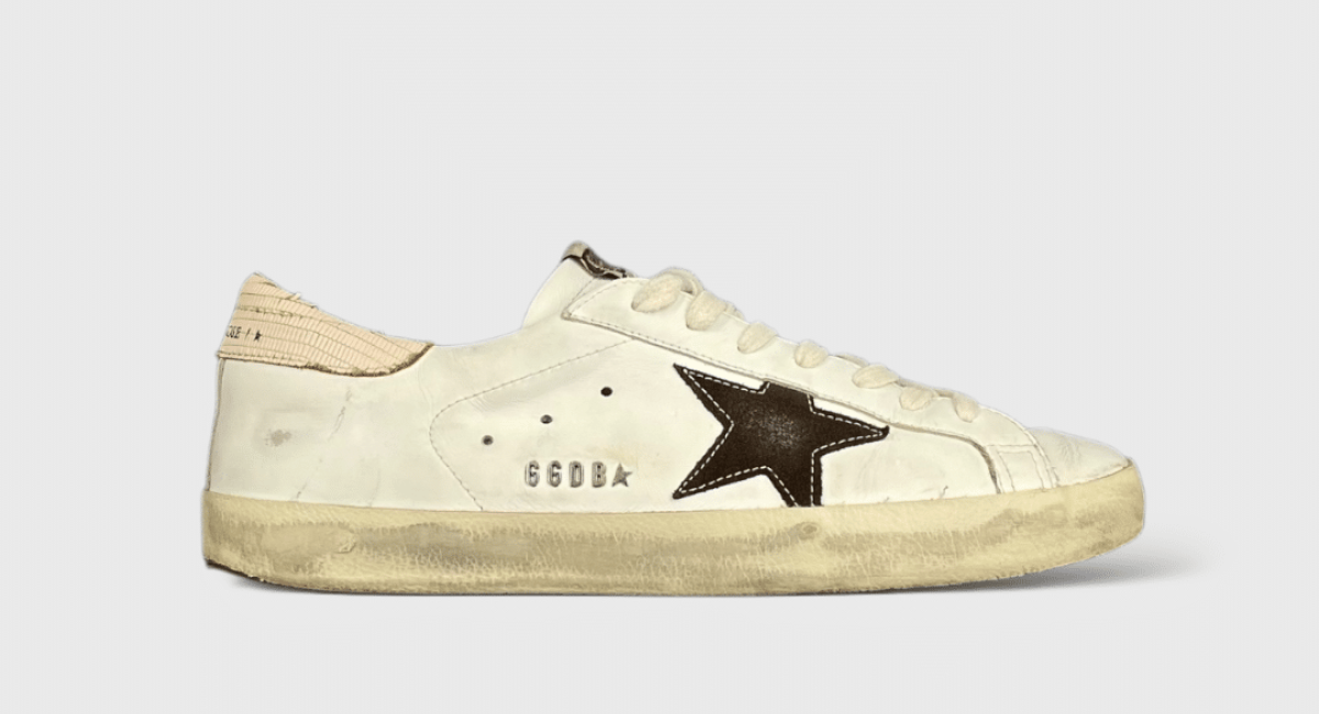 9541 Golden Goose Superstar blanc/marron/beige 41