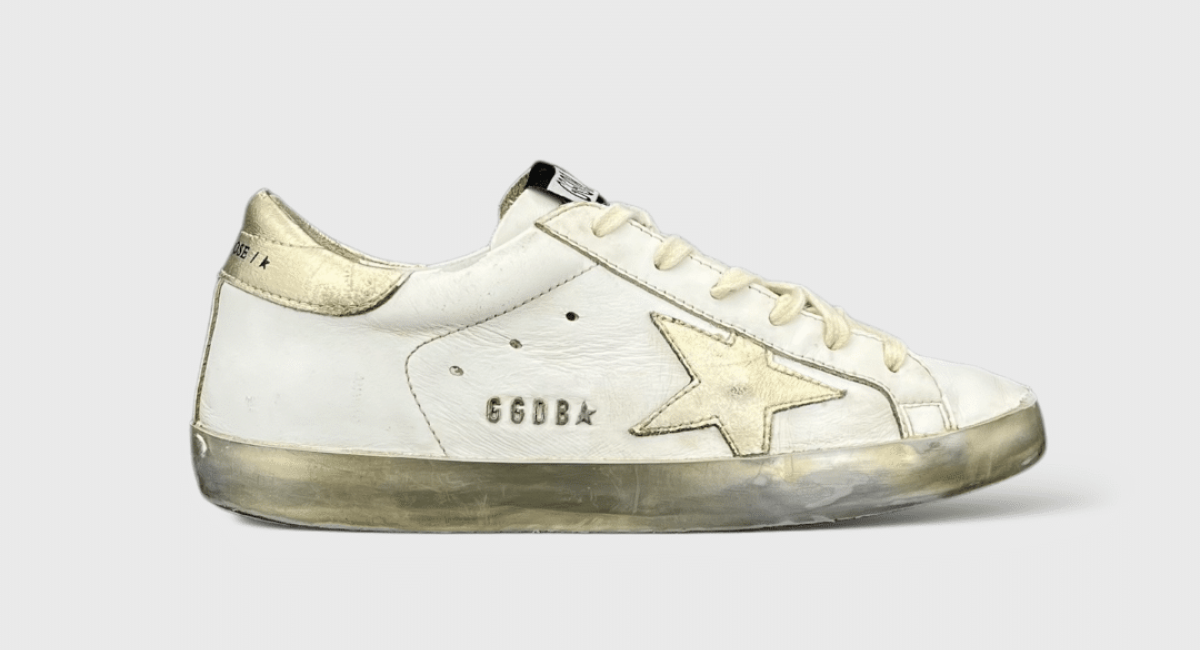 7679 Golden Goose Super Star Blanc/Doré 37