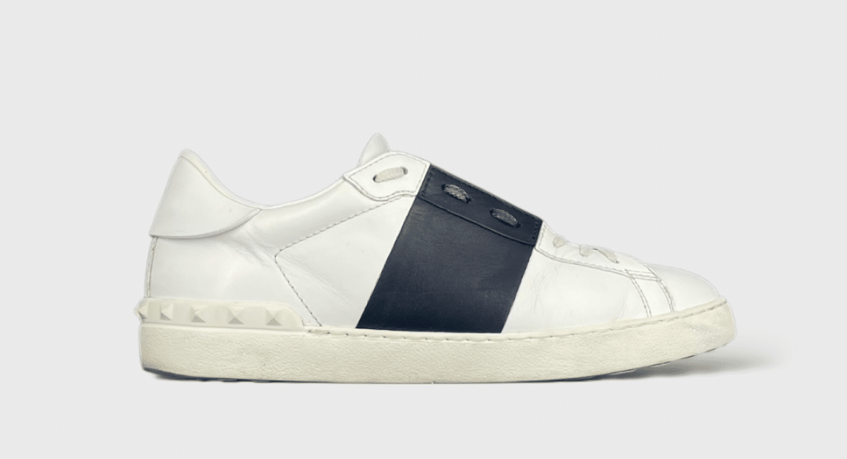 9532 Valentino Open Blanc/Bleu Marine 41,5