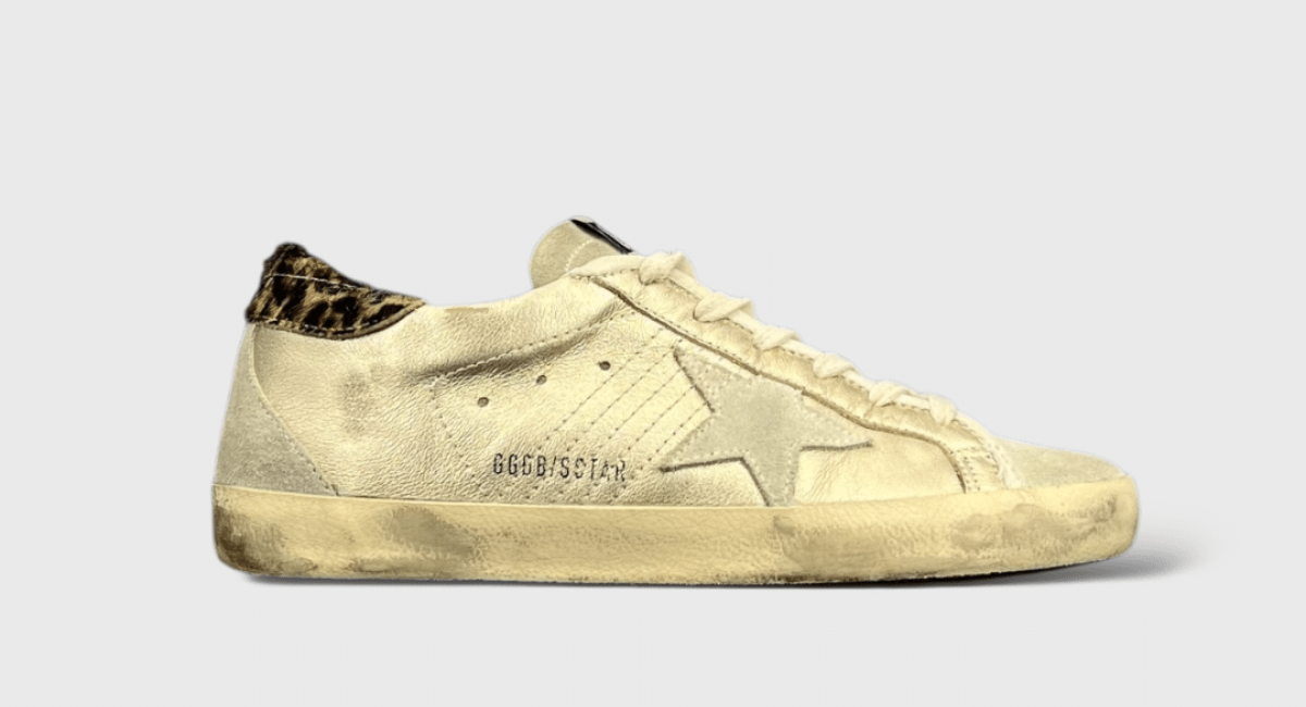 9418 Golden Goose Superstar OR/leopard 38