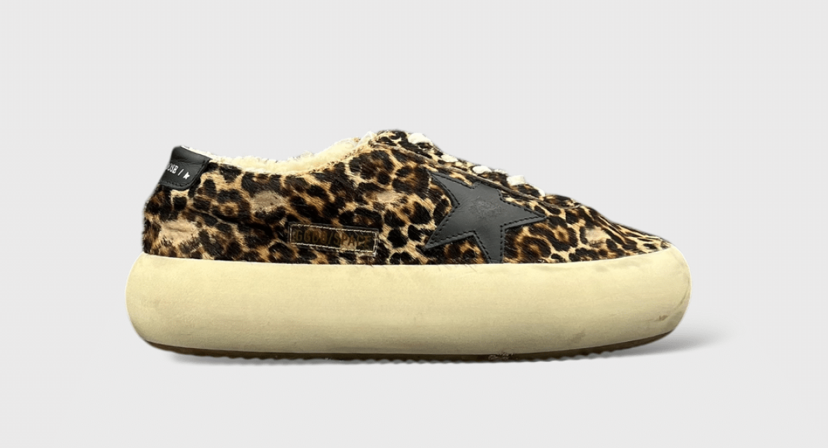 0000000495 Golden Goose Stars Léopard/Noir 37