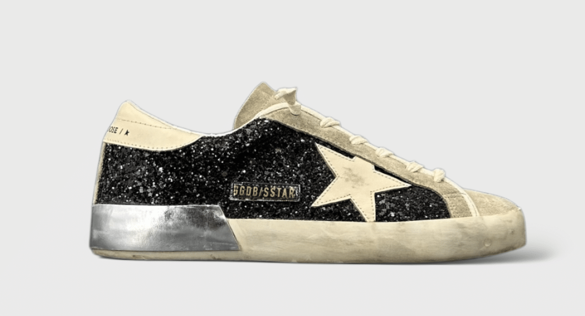 0000000790 Golden Goose Super Star Beige/noir/blanc 39