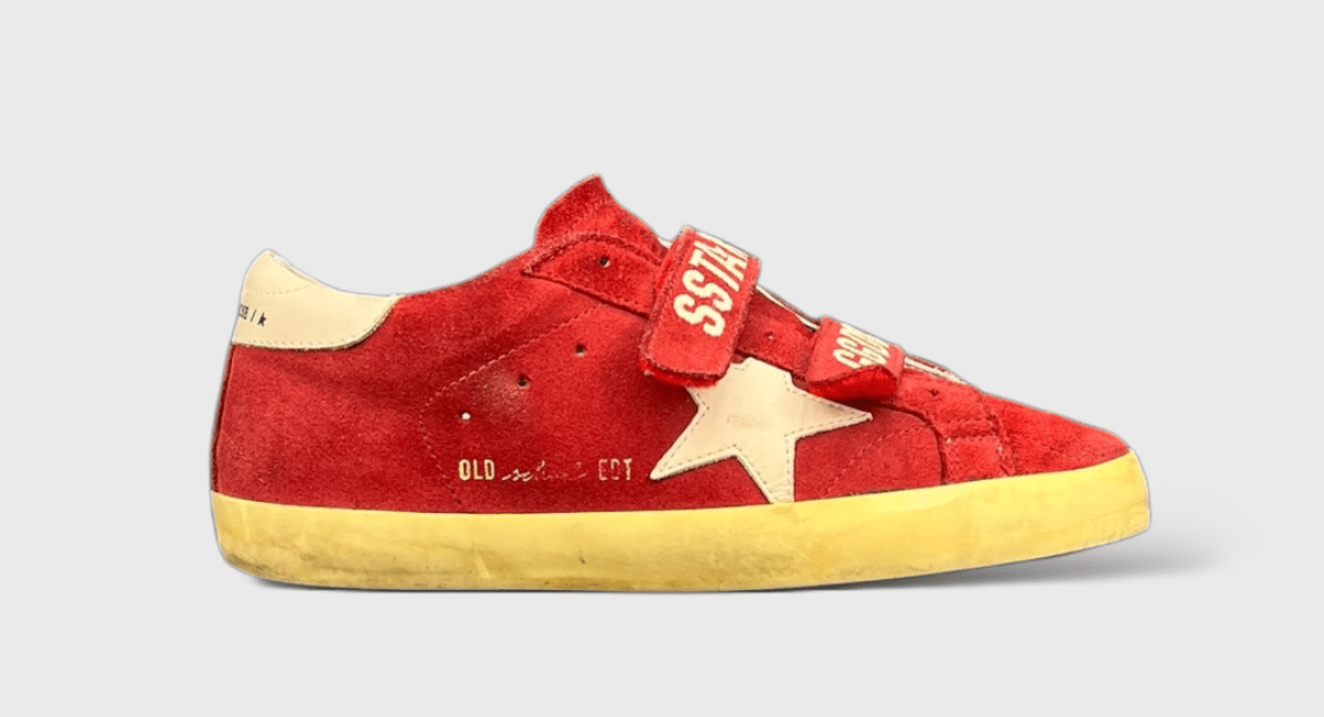 8252 Golden Goose Old School rouge 39