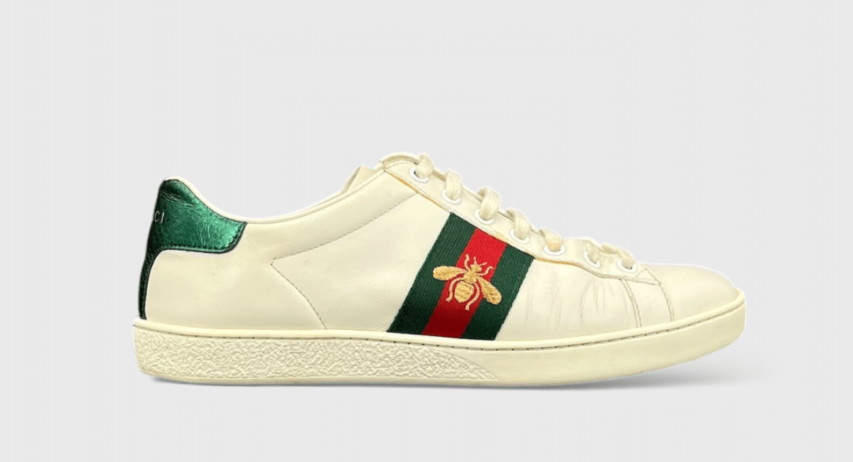 8306 Gucci Ace Blanc/Vert/Rouge 38