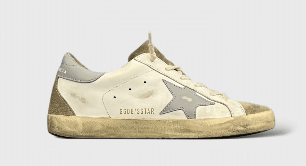 0000000657 Golden Goose Super Star blanc/gris 37