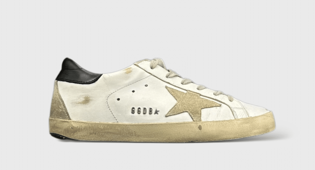 9934 Golden Goose Superstar blanc/noir/gris 37