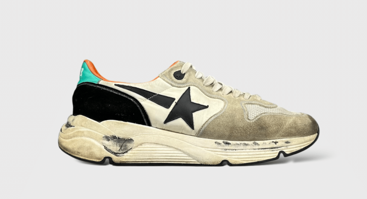 8037 Golden Goose Running  Noir/Blanc/Bleu 44