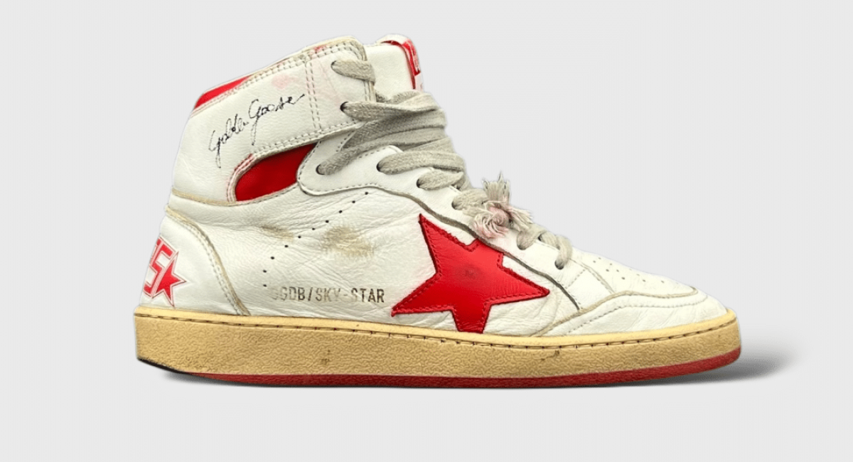 0000000478 Golden Goose sky star Blanc/Rouge 36
