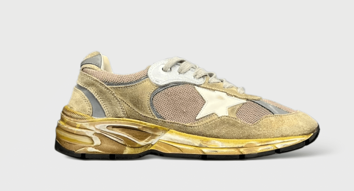0000000543 Golden Goose Dad Star Marron/Or 37