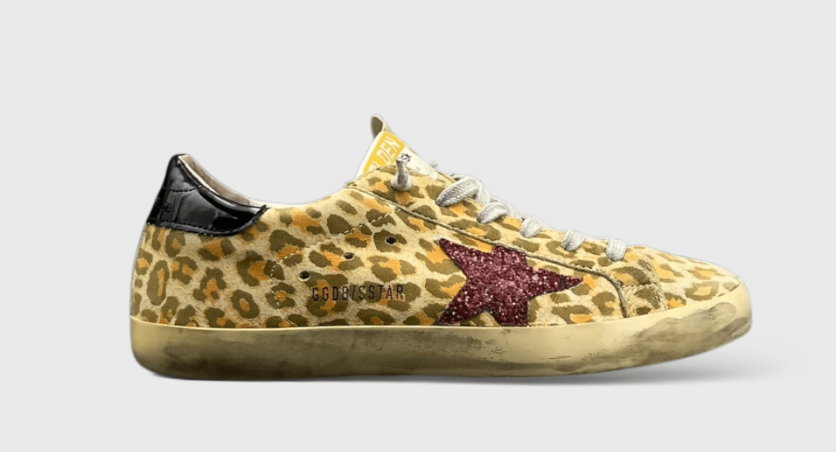 0000000278 Golden Goose Super Star Léopard/Rouge 38