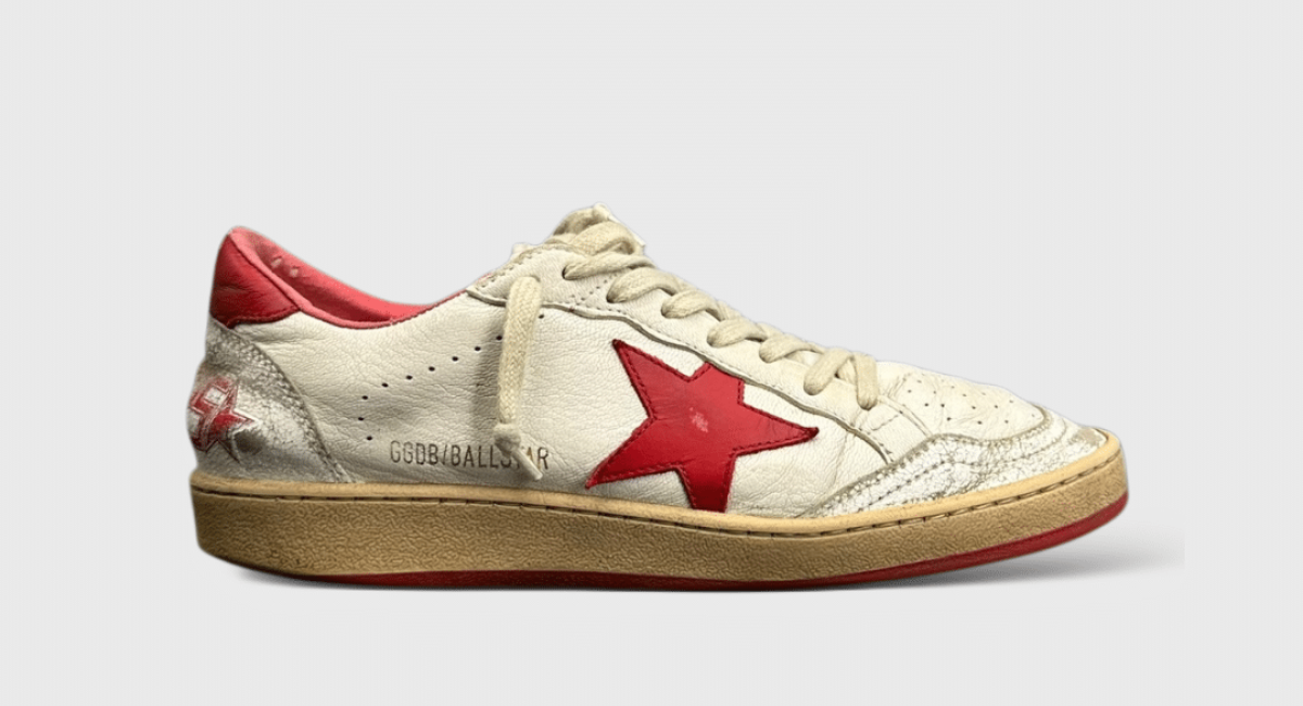 0000001302 Golden Goose Ball Star rouge 38