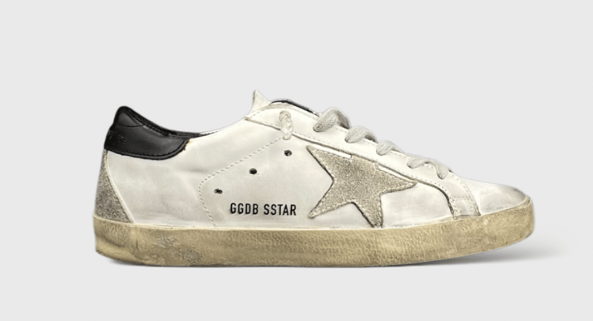 0000000848 Golden Goose Super Star Blanc/Noir 36
