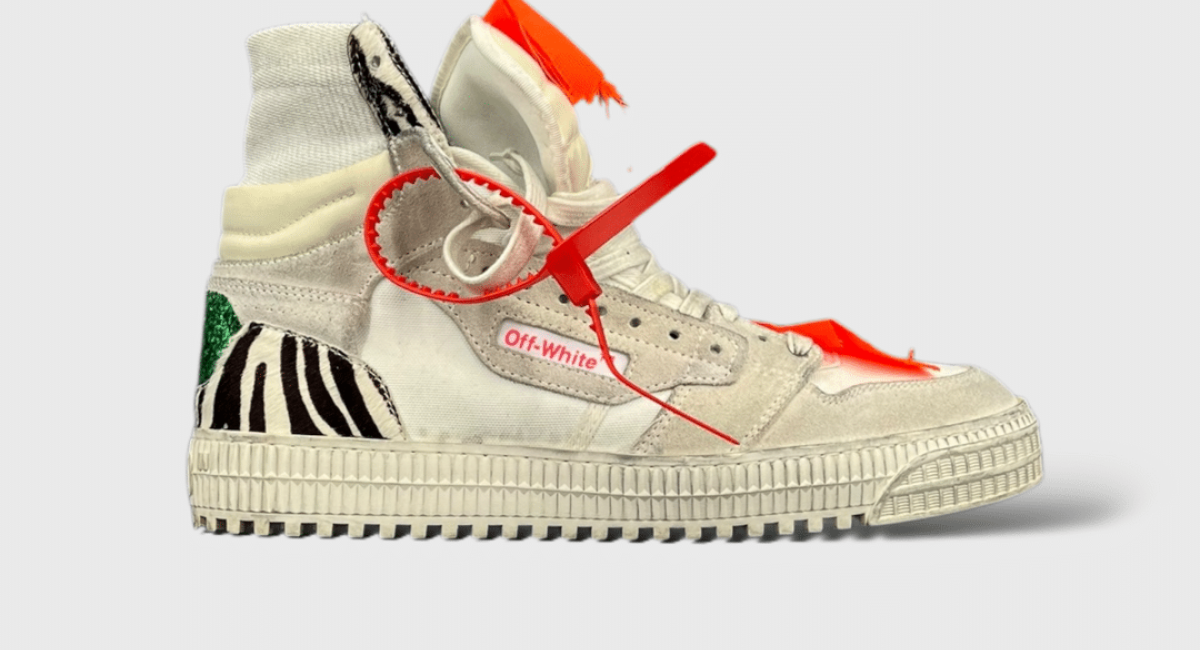 0000000008 Off White 3.0 Blanc/zèbre/Vert 41