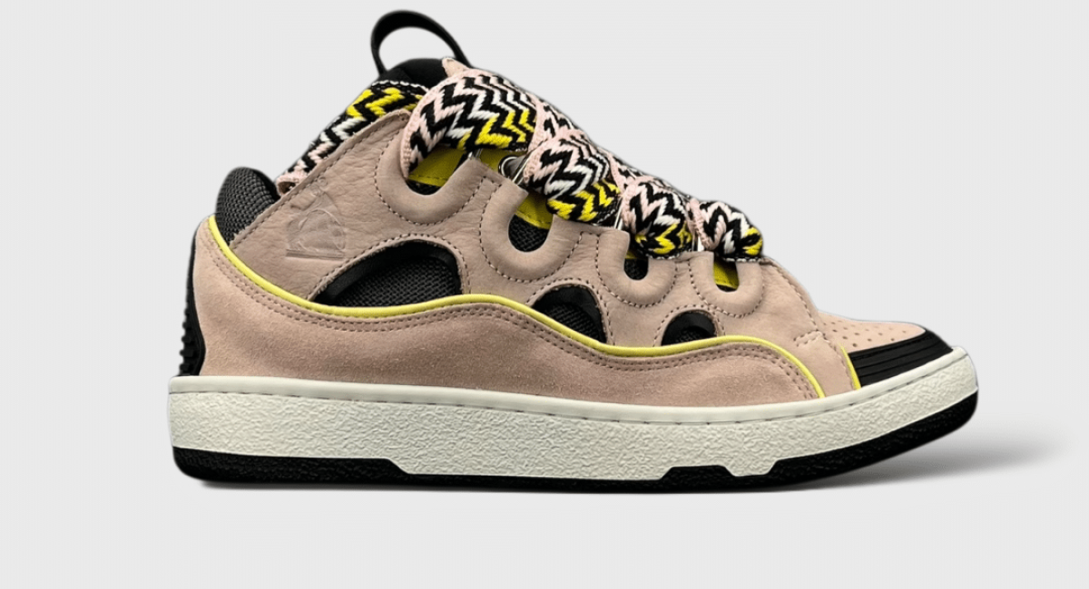 0000000073 Lanvin Curb Rose/jaune/Noir 36