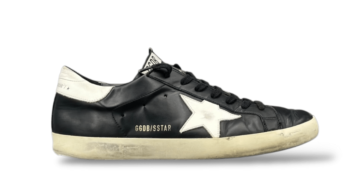 0000001256 Golden Goose Super Star Blanc/Noir 41