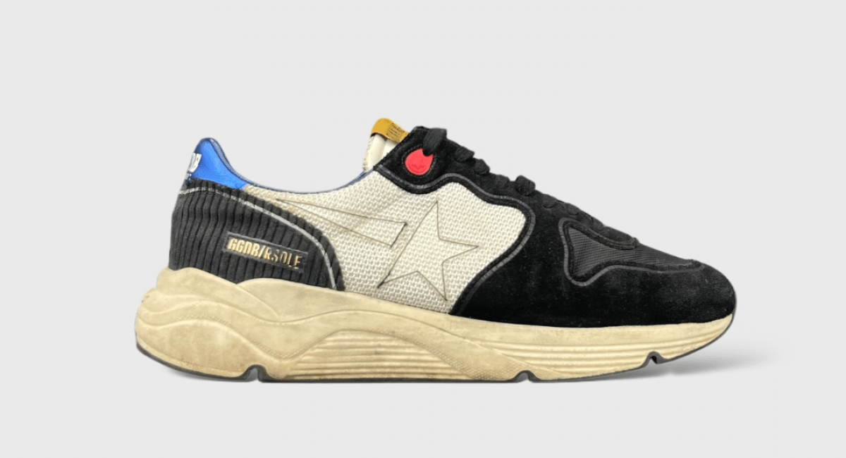 7937 Golden Goose Running Noir/Blanc/Bleu 43