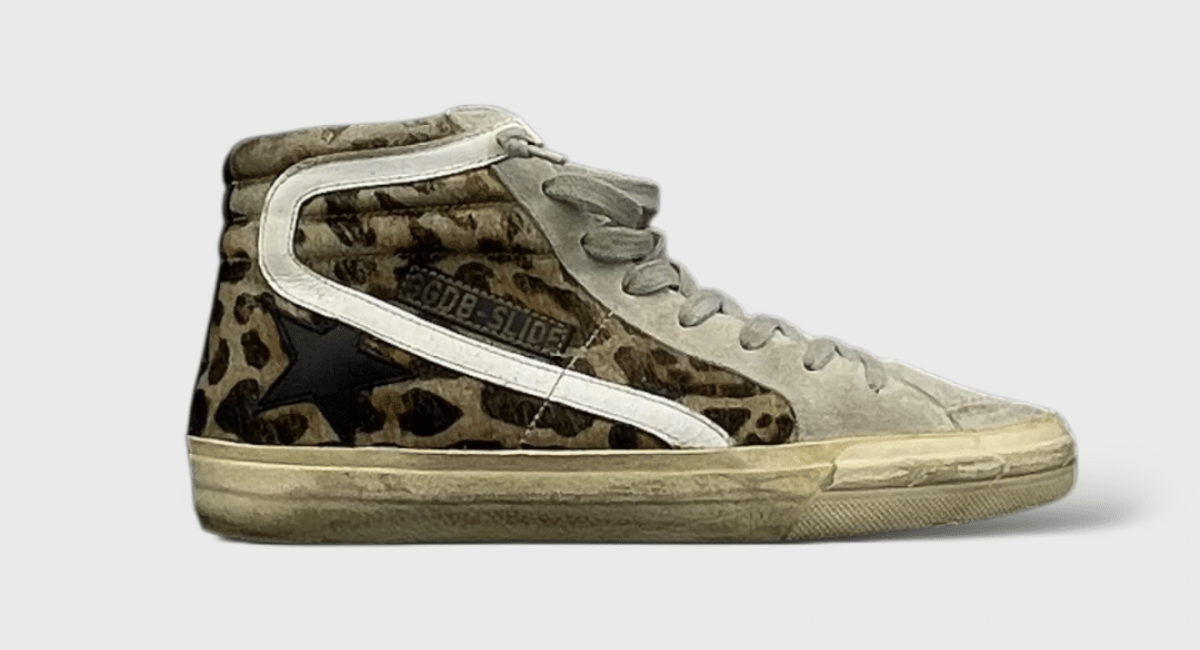 0000000892 Golden Goose Slide Léopard 36