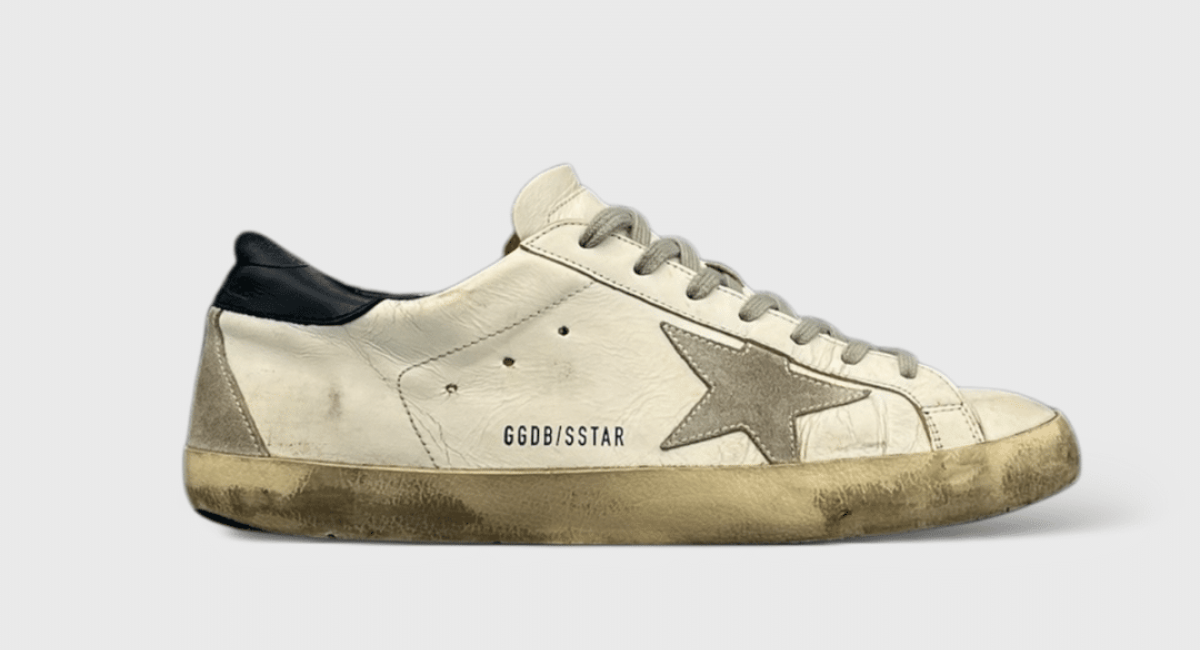 0000000541 Golden Goose Super Star Blanc/Bleu 41