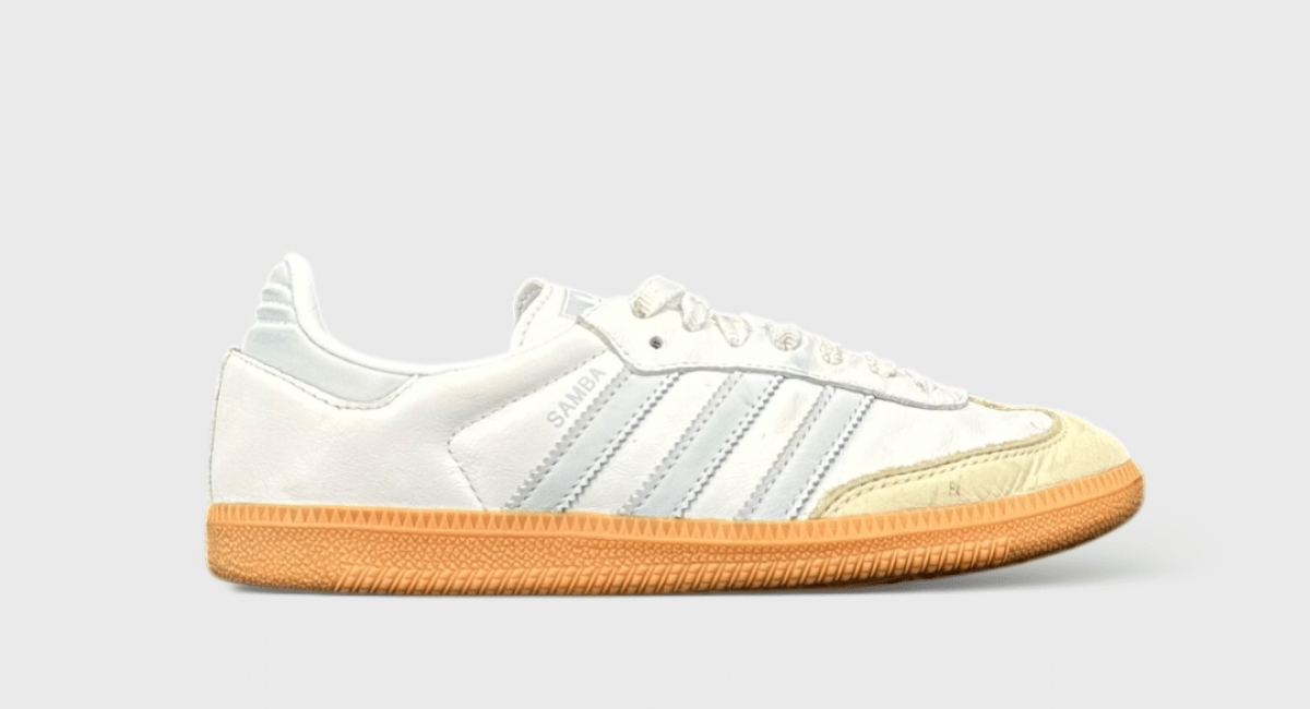 9778 Adidas Samba Blanc/Gris 37,5