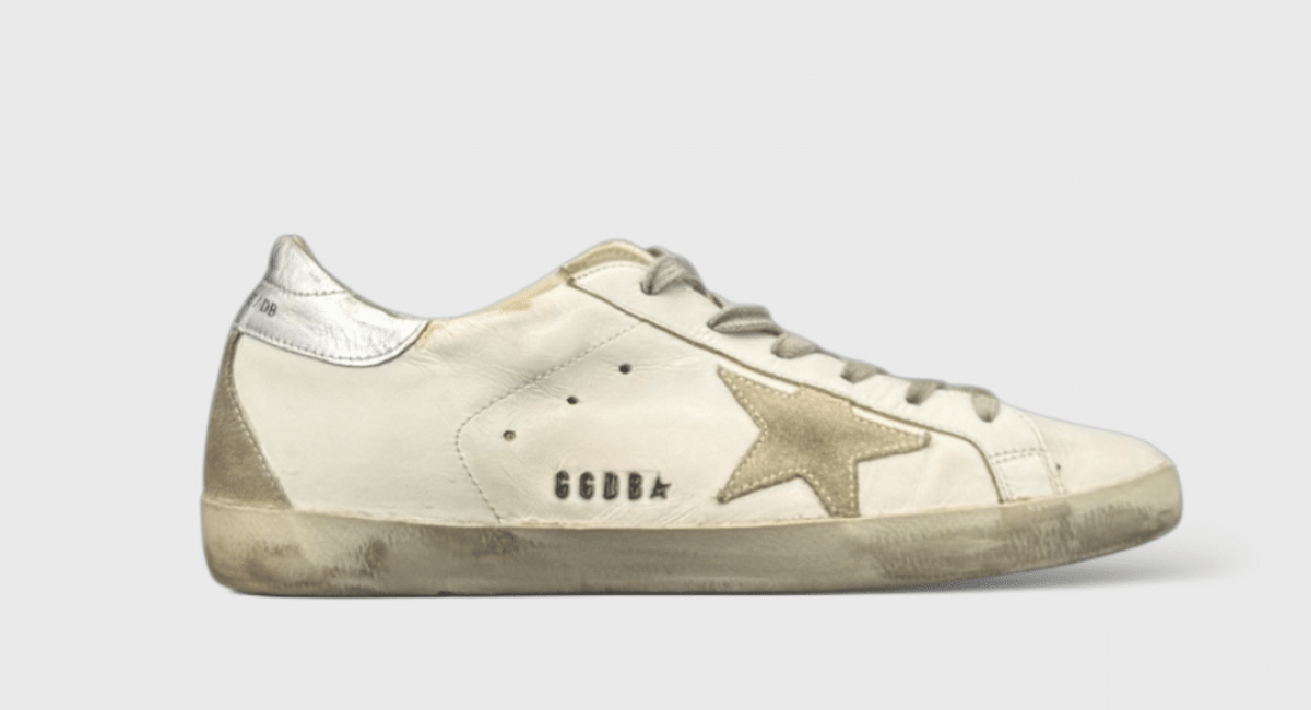 10664 Golden Goose Superstar Blanc/Argenté 41