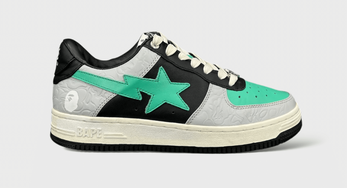 0000000470 Bape sta gris/bleu 40