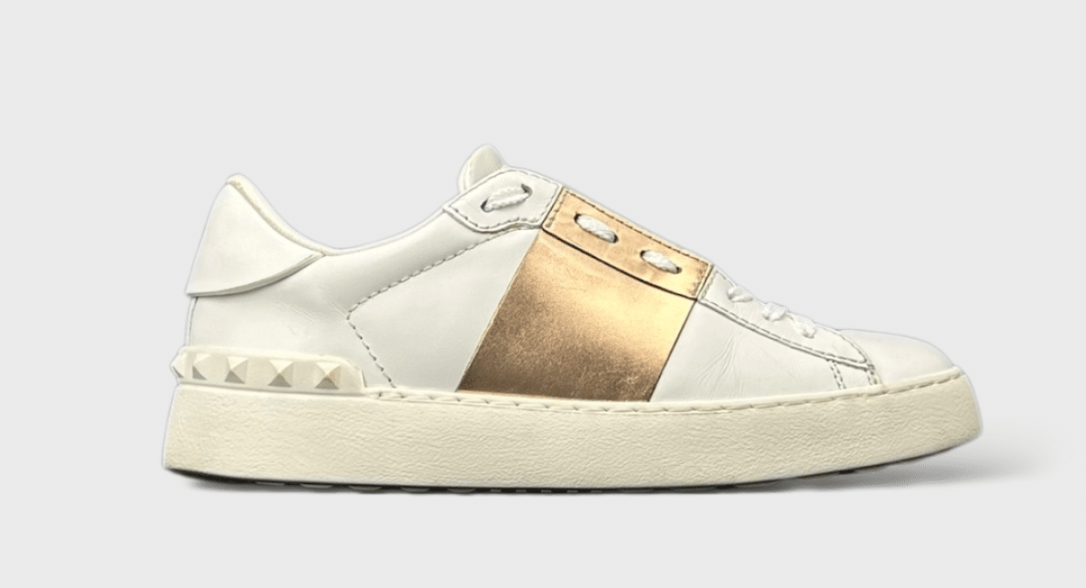 10176 Valentino Open Blanc/doré 36,5