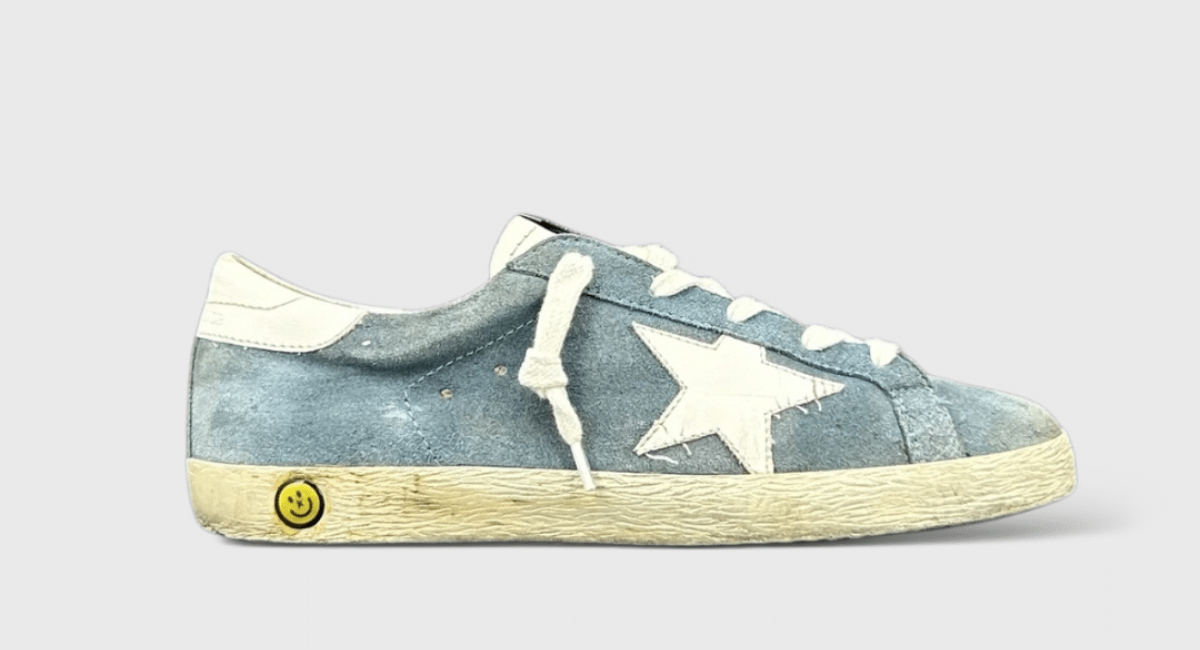 0000000534 Golden Goose Super Star Bleu/Blanc 35