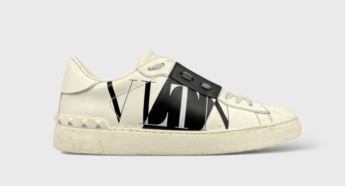 0000000381 Valentino Open Blanc/Noir 36