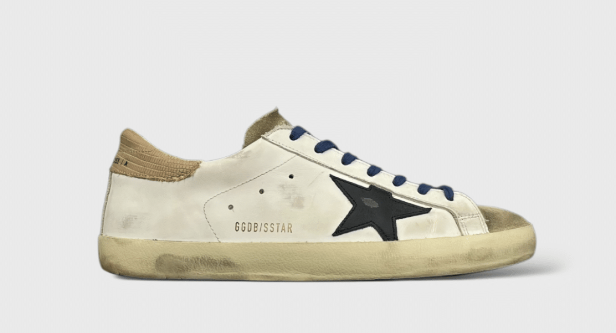9573 Golden Goose Superstar Blanc/Noir/Beige 42
