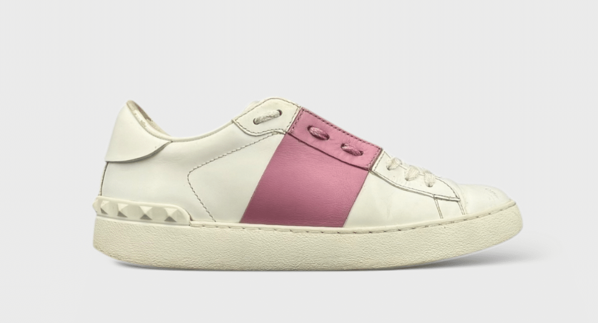 0000000401 Valentino Open Blanc/Rose 36