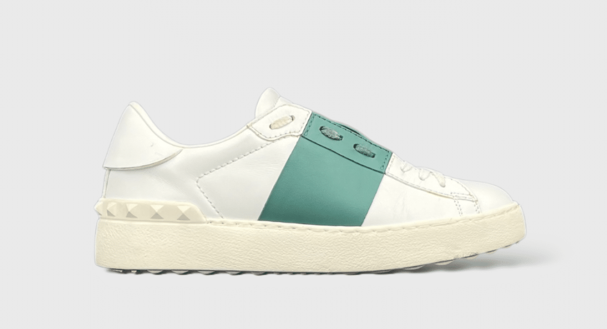 0000000584 Valentino Open Blanc/Vert 36