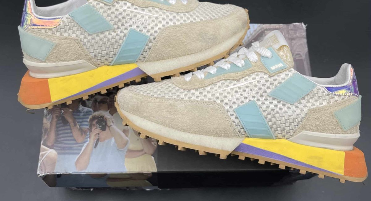 Ghoud Rush Beige/bleu/jaune 36