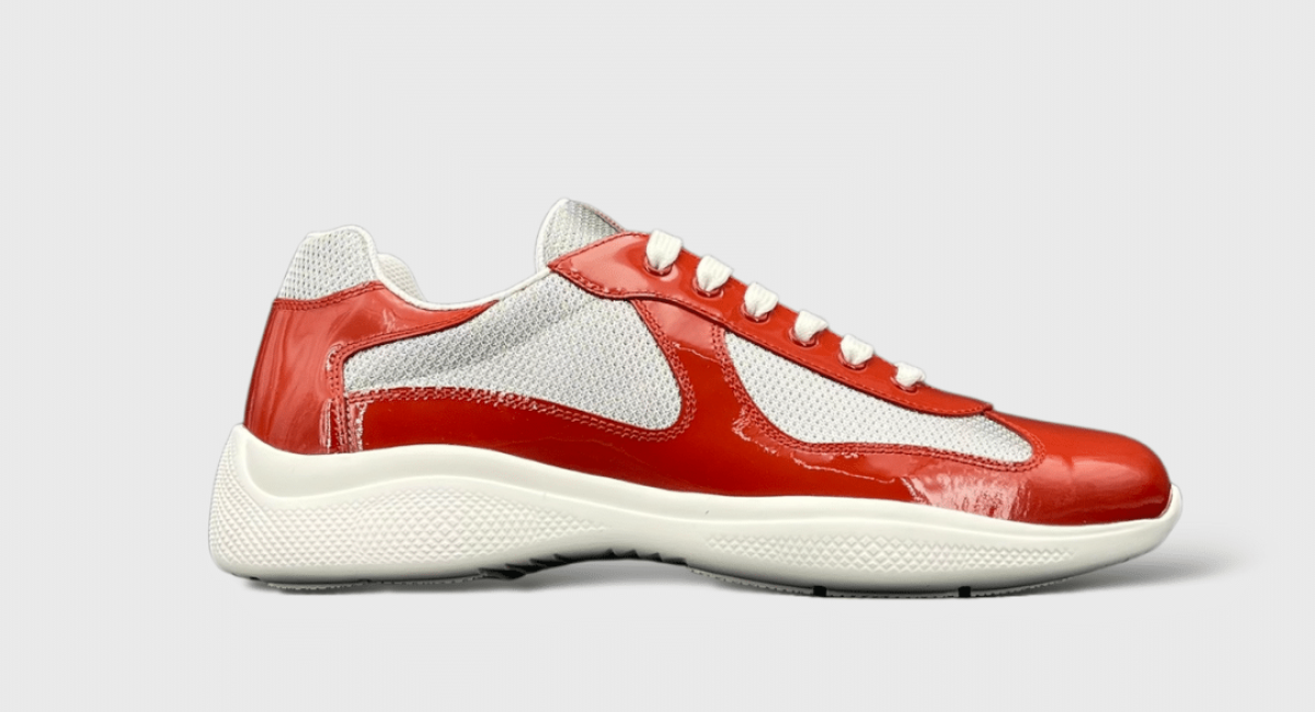 0000000216 Prada Cup Gris/Rouge 45