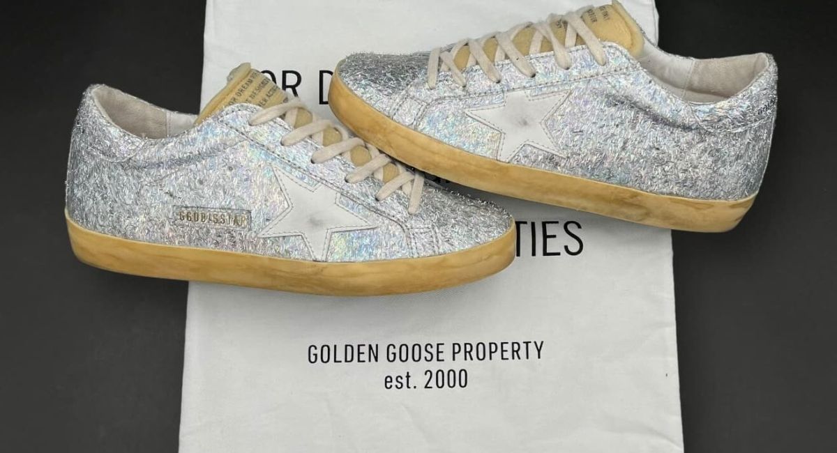 Golden goose SuperStar Paillette/Argent 37