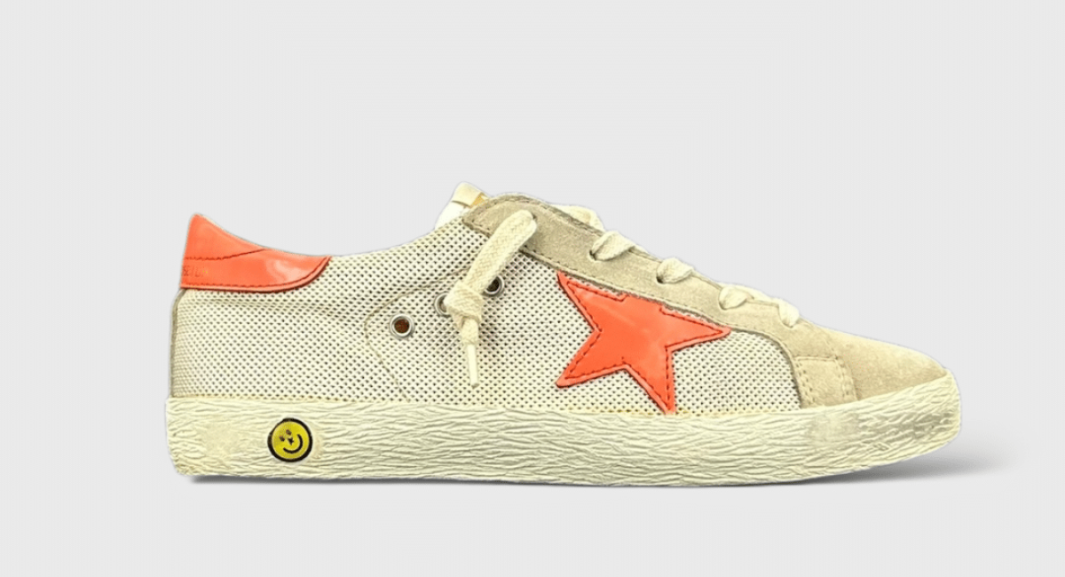 0000000023 Golden Goose Super Star Beige/orange 35