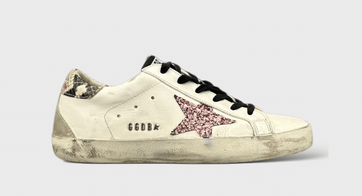 0000001165 Golden Goose Super Star rose paillettes 38