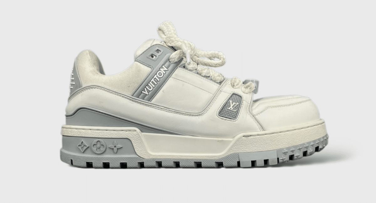 0000000567 Louis Vuitton Trainer Maxi Blanc/Gris 44