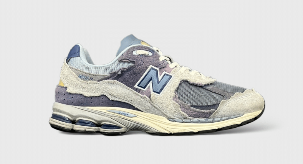 9011 New Balence 2002 R Gris/Bleu/Blanc 44,5