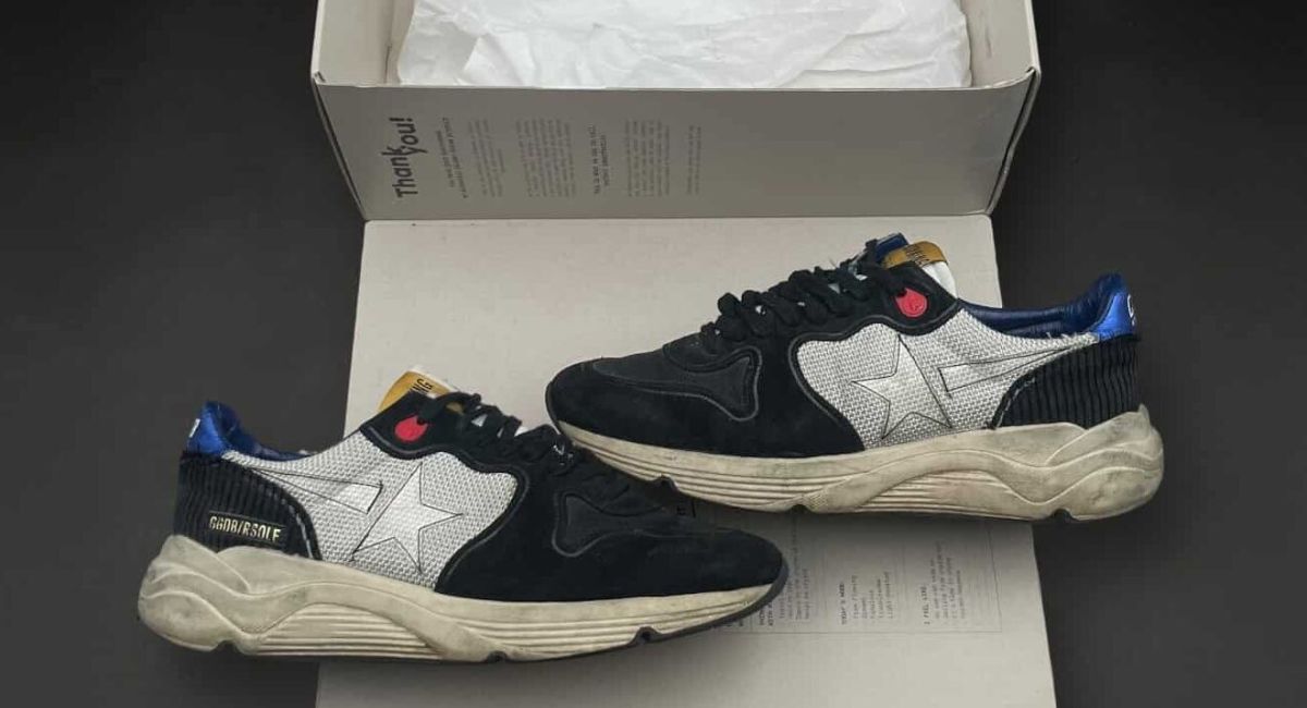 Golden goose Running Noir/Bleu 42