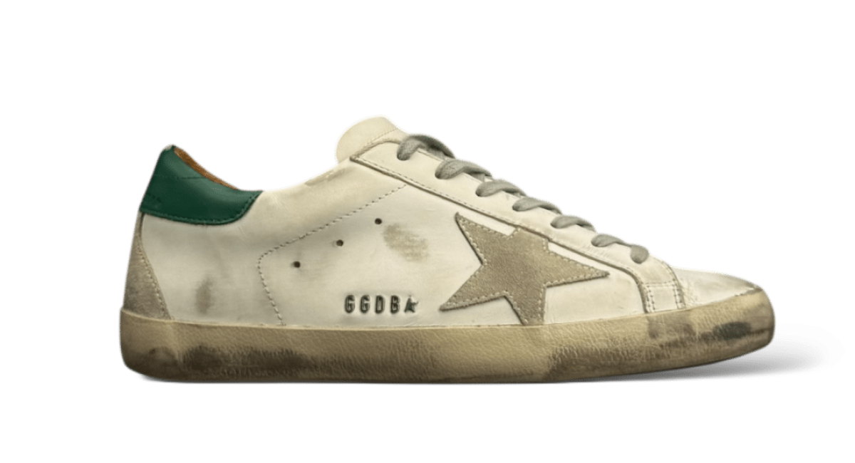 0000001286 Golden Goose Super Star Blanc/Vert 41
